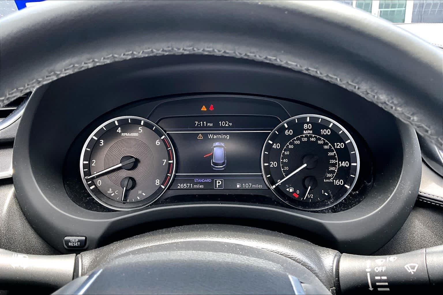 2022 INFINITI QX50 LUXE Graphite Shadow at Davis Chevrolet