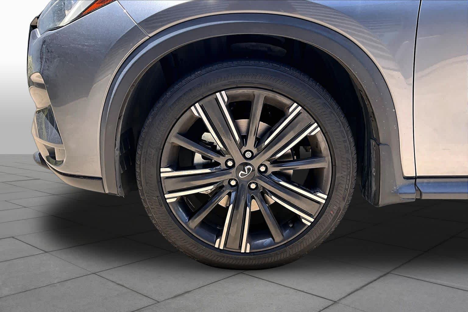 2022 INFINITI QX50 LUXE Graphite Shadow at Davis Chevrolet