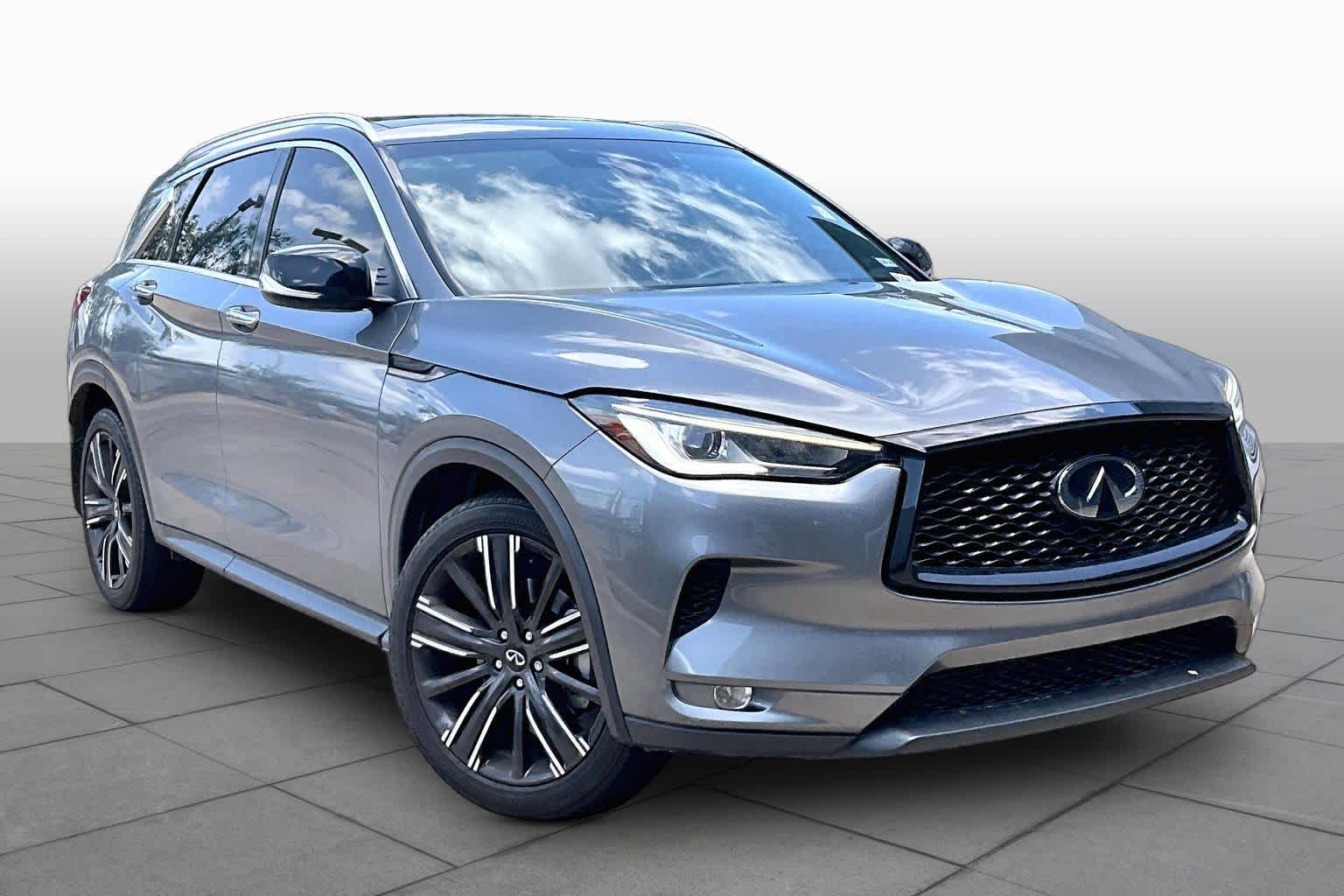 2022 INFINITI QX50 LUXE Graphite Shadow at Davis Chevrolet