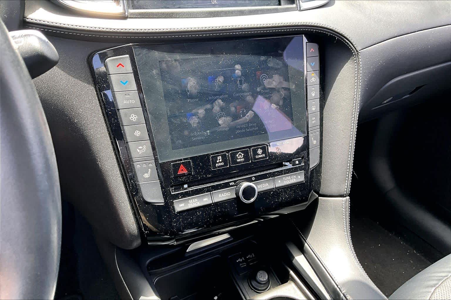 2022 INFINITI QX50 LUXE Graphite Shadow at Davis Chevrolet