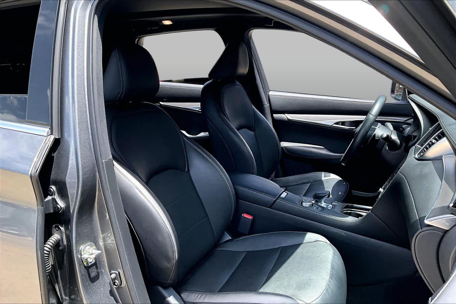 2022 INFINITI QX50 LUXE Graphite Shadow at Davis Chevrolet
