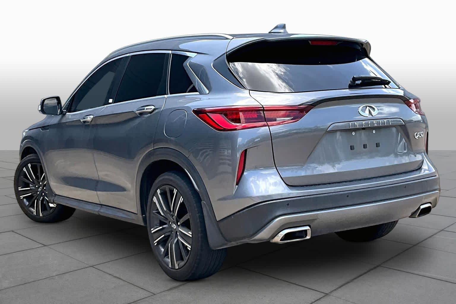 2022 INFINITI QX50 LUXE Graphite Shadow at Davis Chevrolet