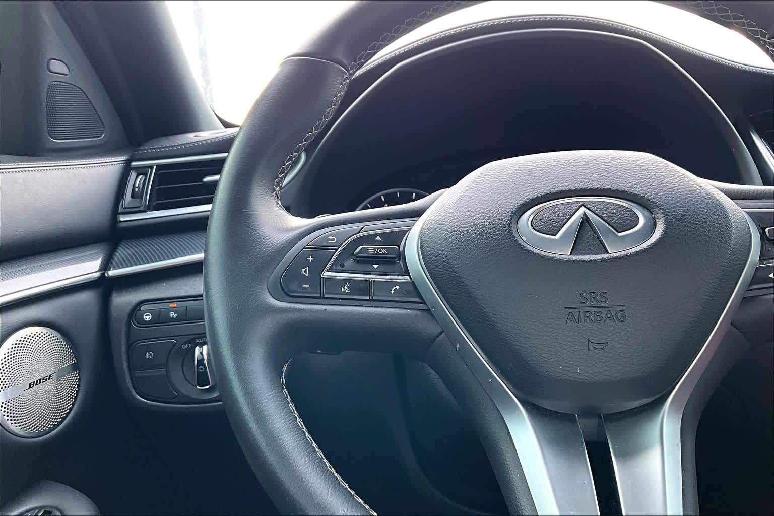 2025 INFINITI QX50 SPORT Black Obsidian at Westside Kia