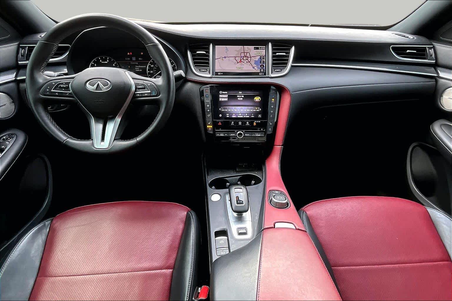 2025 INFINITI QX50 SPORT Black Obsidian at Westside Kia