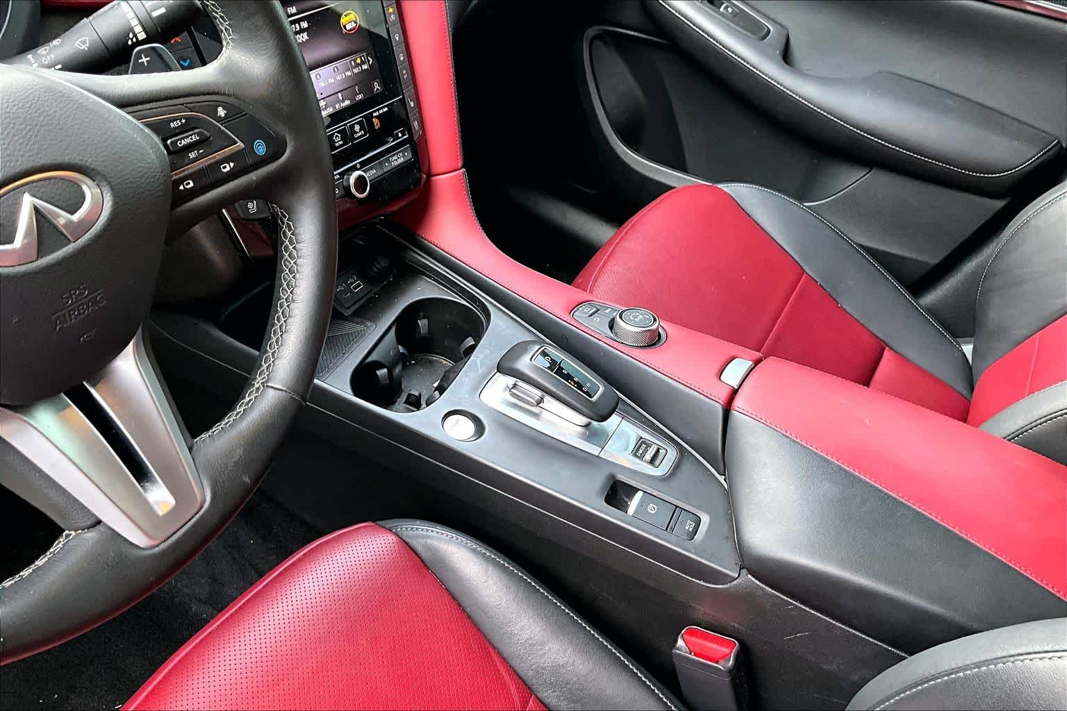 2025 INFINITI QX50 SPORT Black Obsidian at Westside Kia