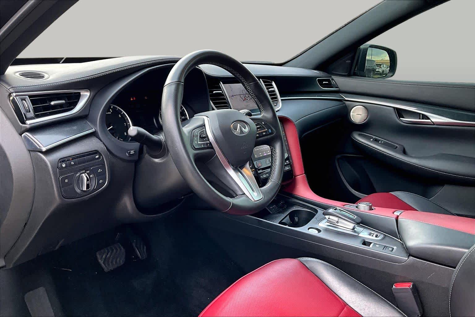 2025 INFINITI QX50 SPORT Black Obsidian at Westside Kia