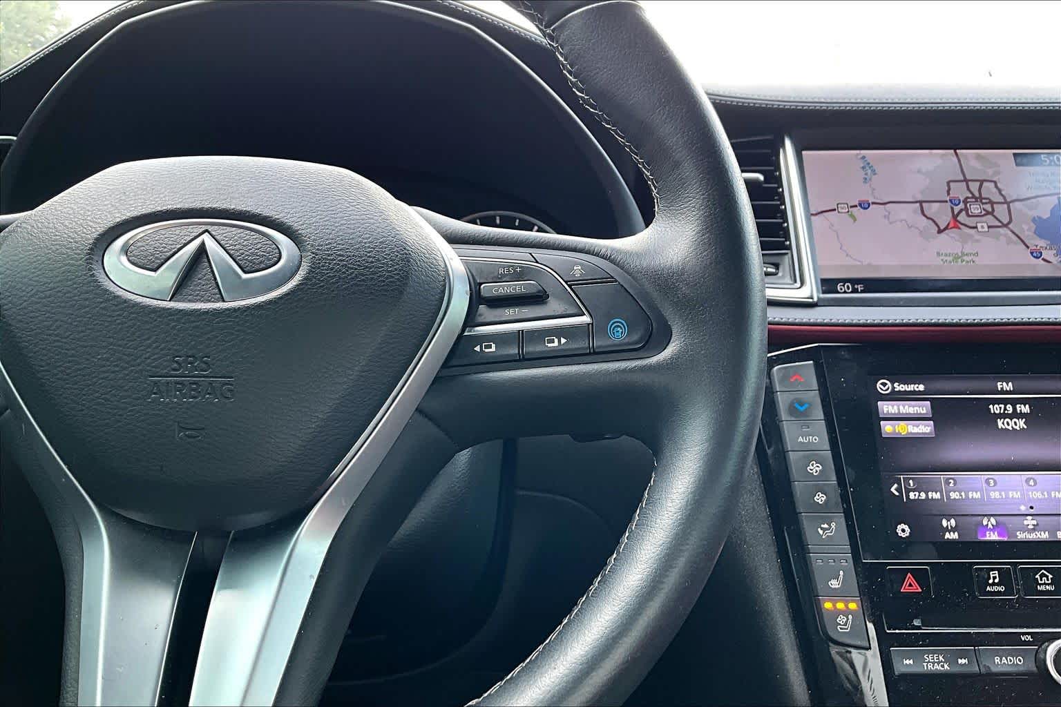 2025 INFINITI QX50 SPORT Black Obsidian at Westside Kia