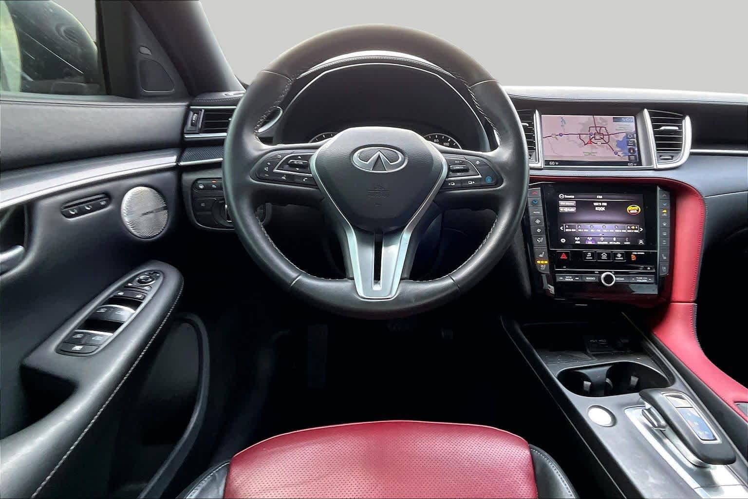 2025 INFINITI QX50 SPORT Black Obsidian at Westside Kia