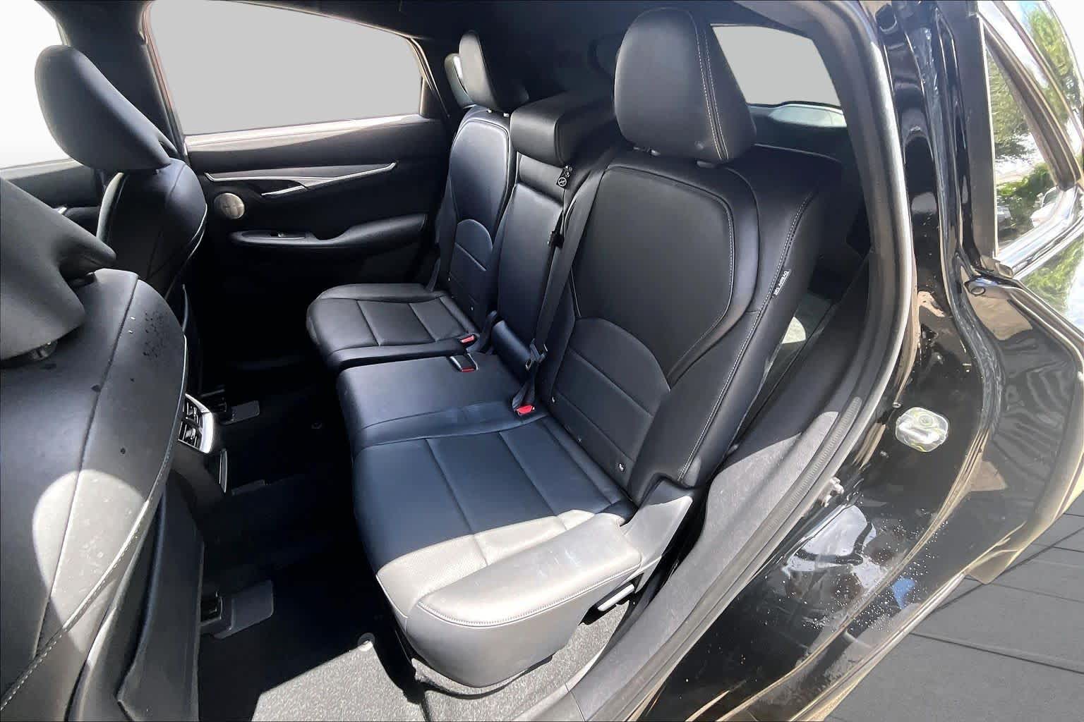 2023 INFINITI QX55 ESSENTIAL Black Obsidian at Tomball Ford