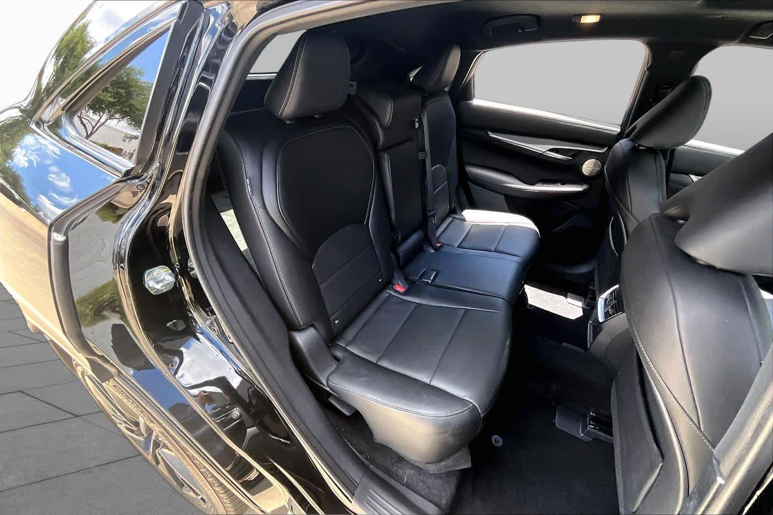 2023 INFINITI QX55 ESSENTIAL Black Obsidian at Tomball Ford