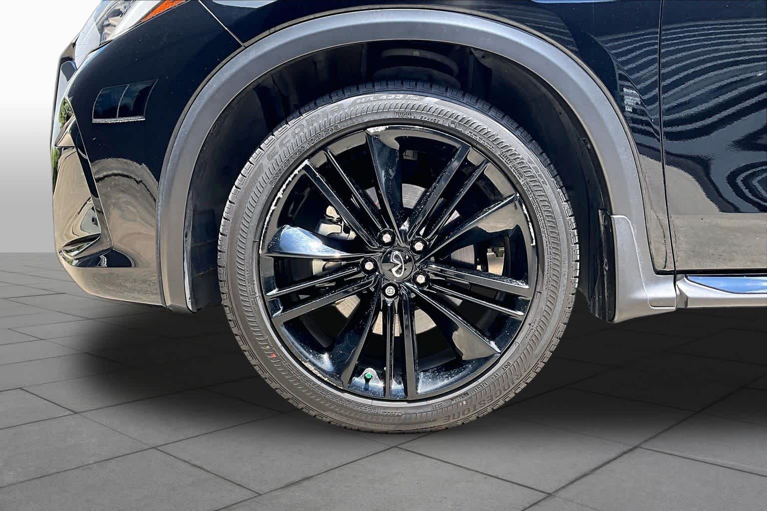 2023 INFINITI QX55 ESSENTIAL Black Obsidian at Tomball Ford