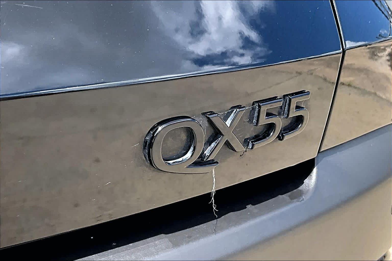 2023 INFINITI QX55 ESSENTIAL Black Obsidian at Tomball Ford