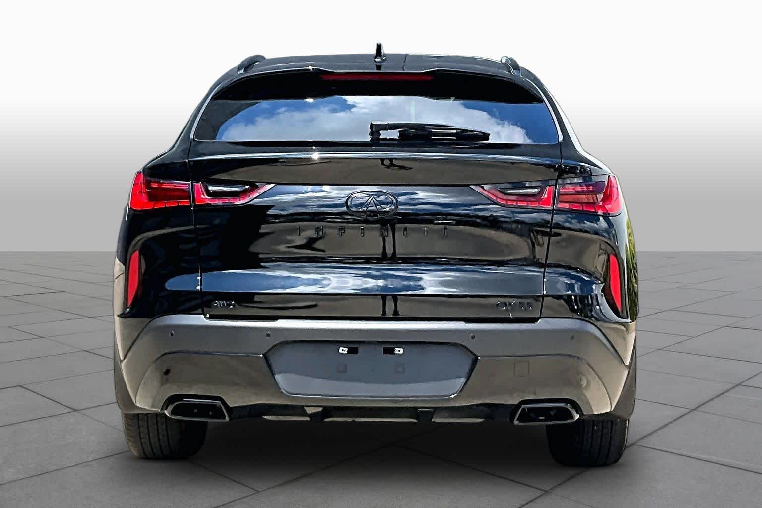 2023 INFINITI QX55 ESSENTIAL Black Obsidian at Tomball Ford