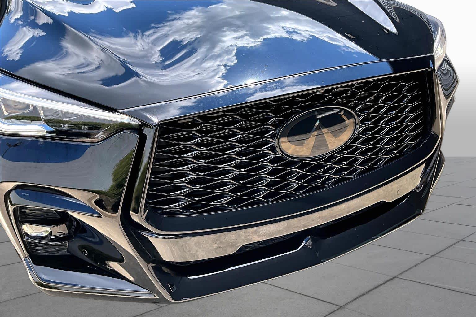 2023 INFINITI QX55 ESSENTIAL Black Obsidian at Tomball Ford