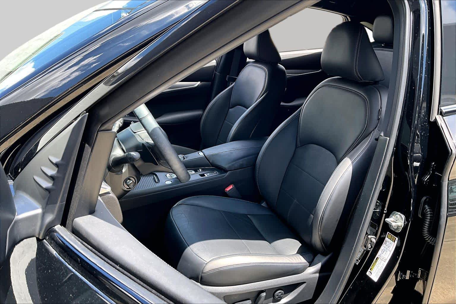 2023 INFINITI QX55 ESSENTIAL Black Obsidian at Tomball Ford