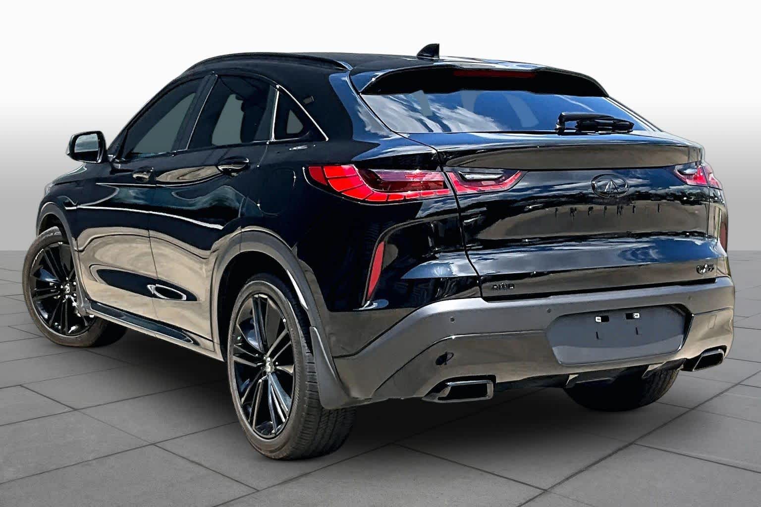 2023 INFINITI QX55 ESSENTIAL Black Obsidian at Tomball Ford