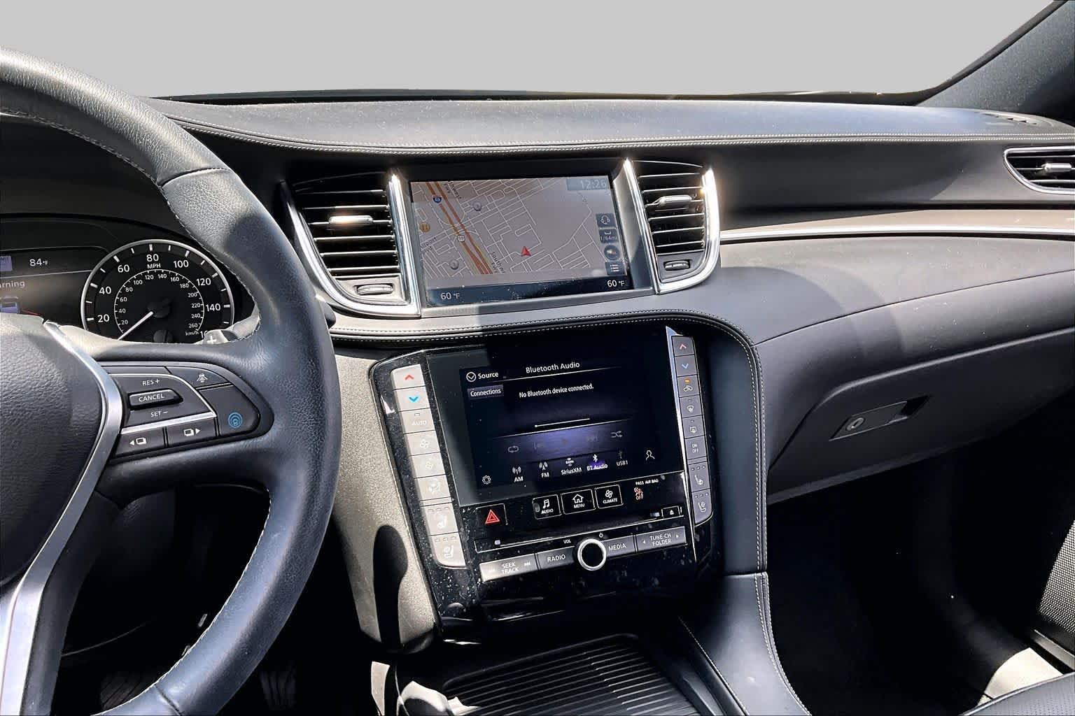 2023 INFINITI QX55 ESSENTIAL Black Obsidian at Tomball Ford