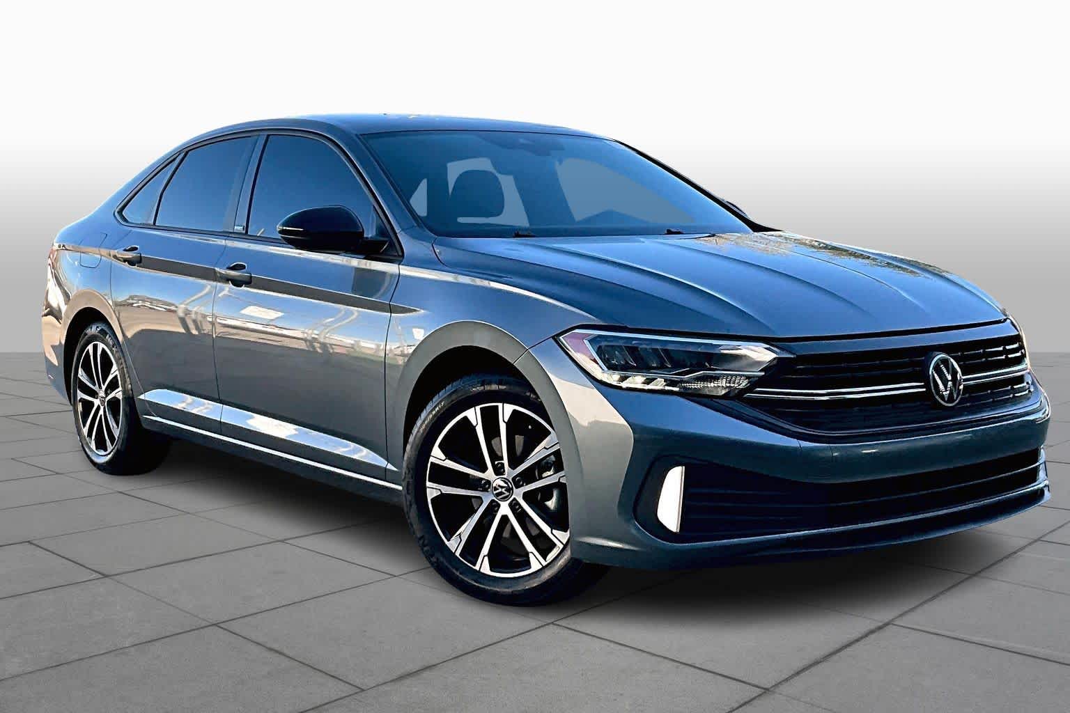 2024 Volkswagen Jetta Sport Platinum Gray Metallic at AutoNation Chrysler Jeep Dodge Ram Spring