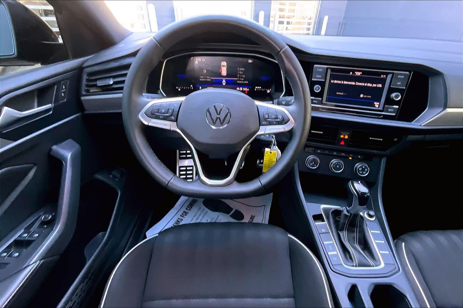 2024 Volkswagen Jetta Sport Platinum Gray Metallic at AutoNation Chrysler Jeep Dodge Ram Spring