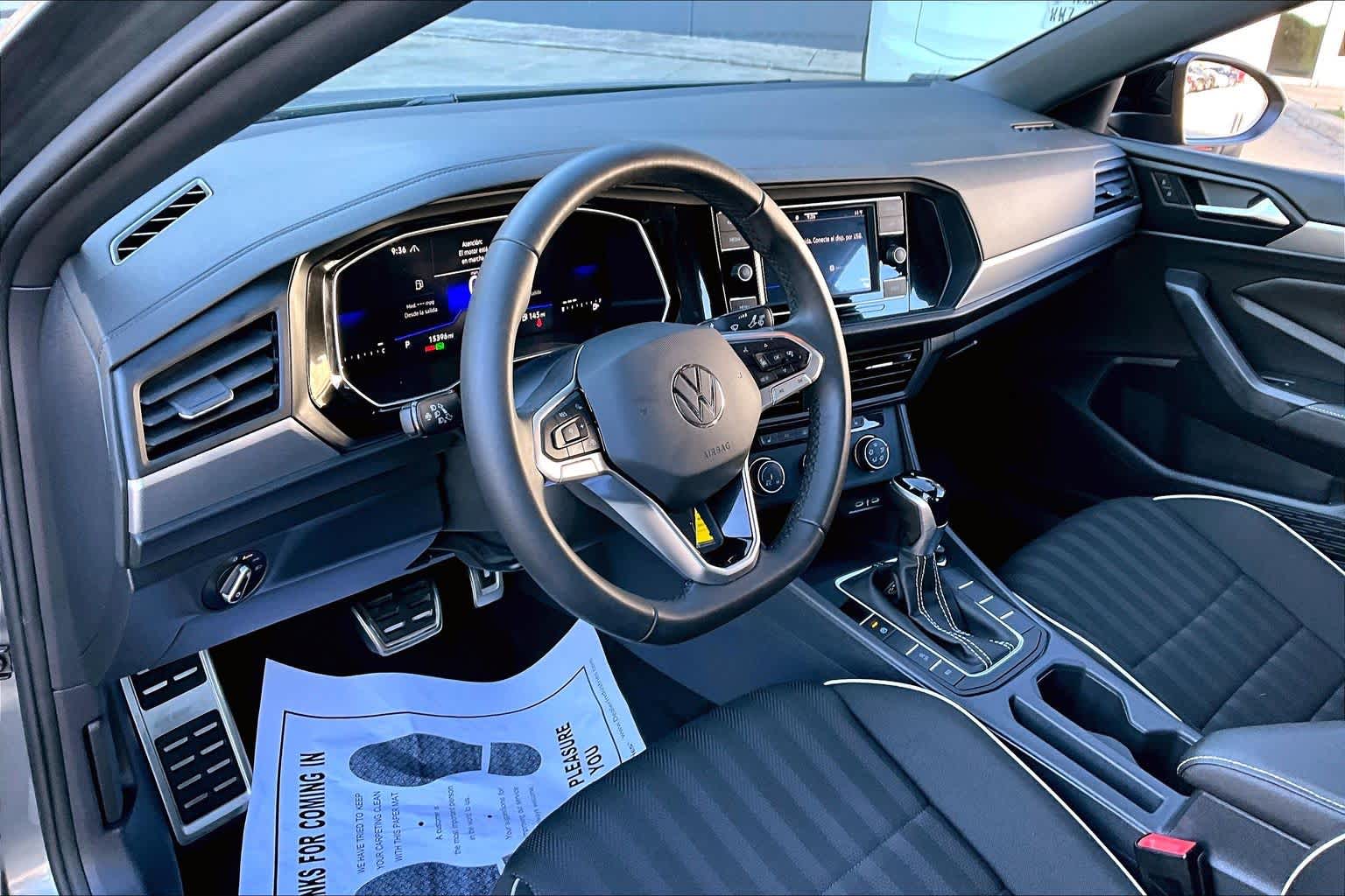 2024 Volkswagen Jetta Sport Platinum Gray Metallic at AutoNation Chrysler Jeep Dodge Ram Spring