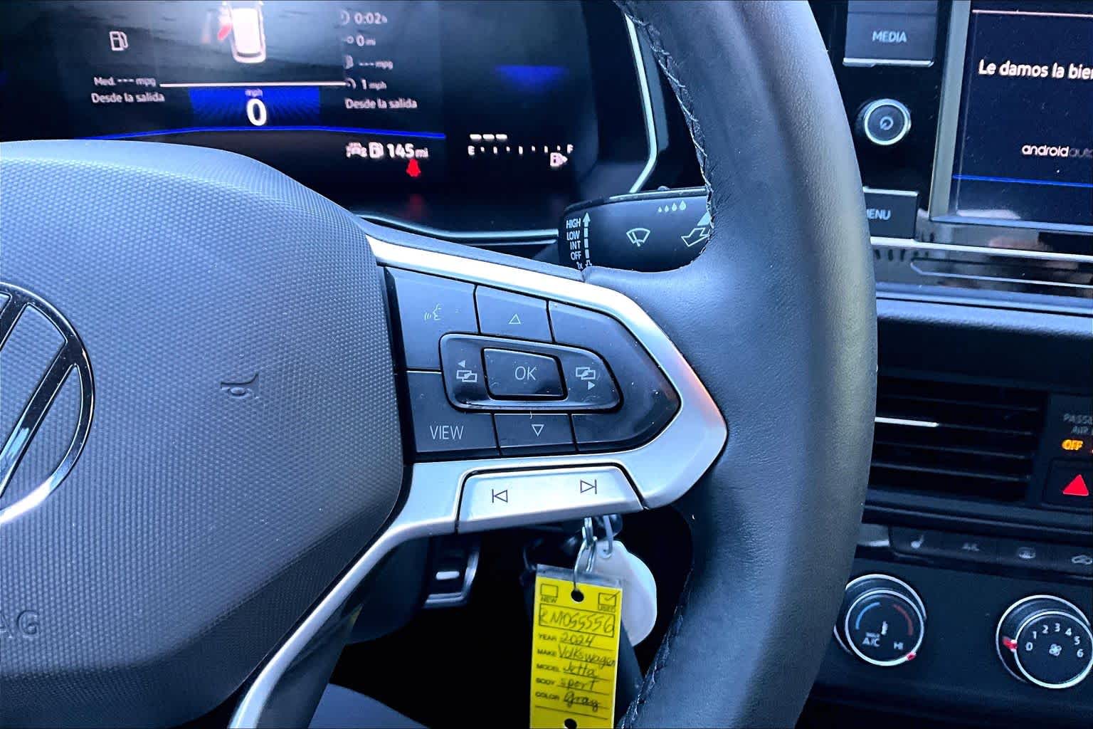 2024 Volkswagen Jetta Sport Platinum Gray Metallic at AutoNation Chrysler Jeep Dodge Ram Spring