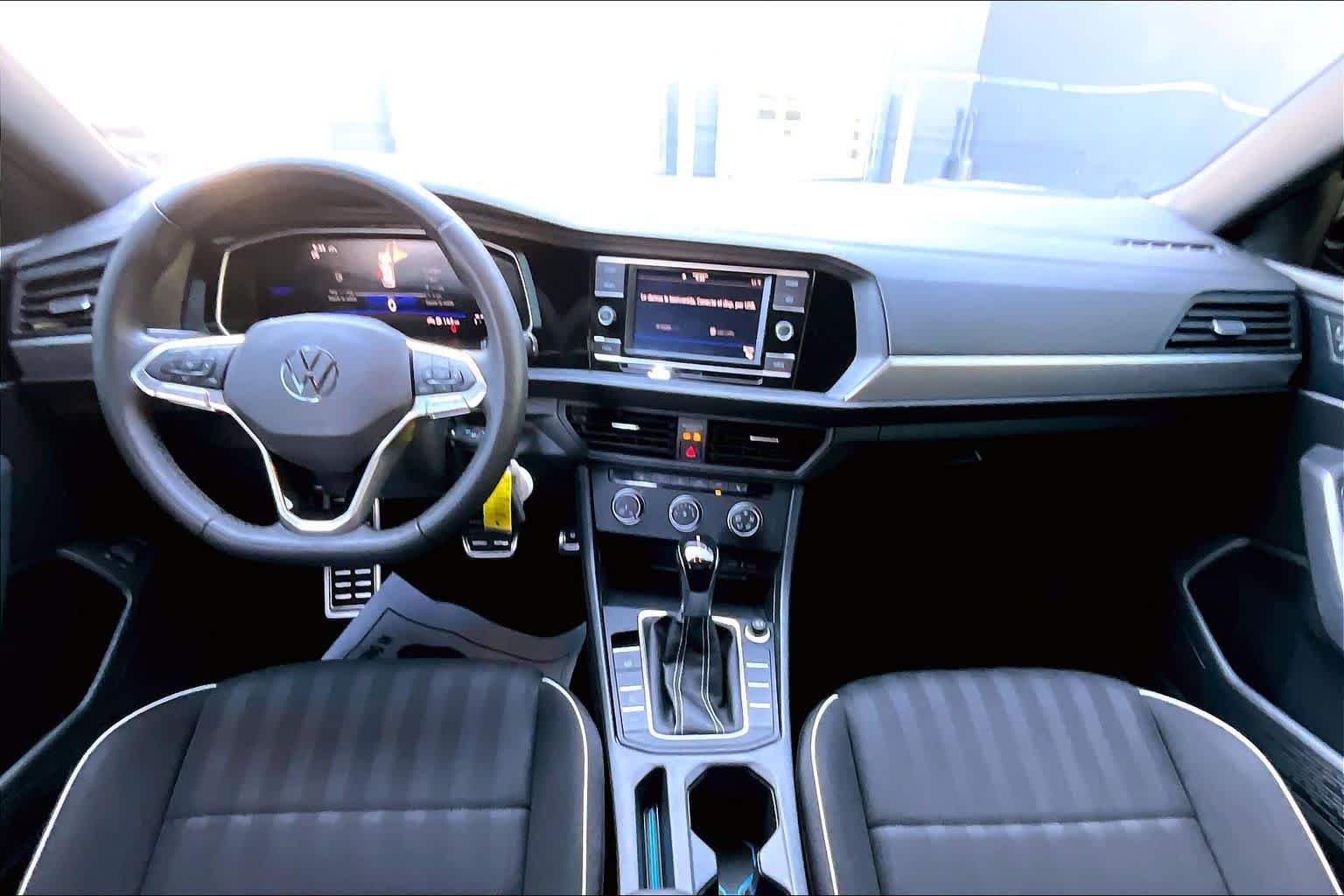 2024 Volkswagen Jetta Sport Platinum Gray Metallic at AutoNation Chrysler Jeep Dodge Ram Spring