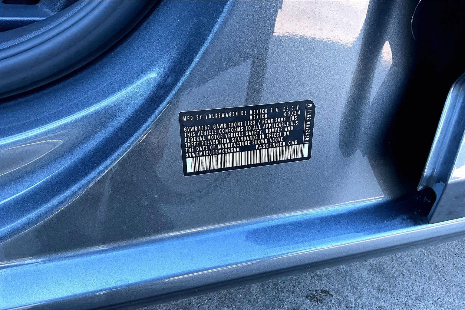 2024 Volkswagen Jetta Sport Platinum Gray Metallic at AutoNation Chrysler Jeep Dodge Ram Spring