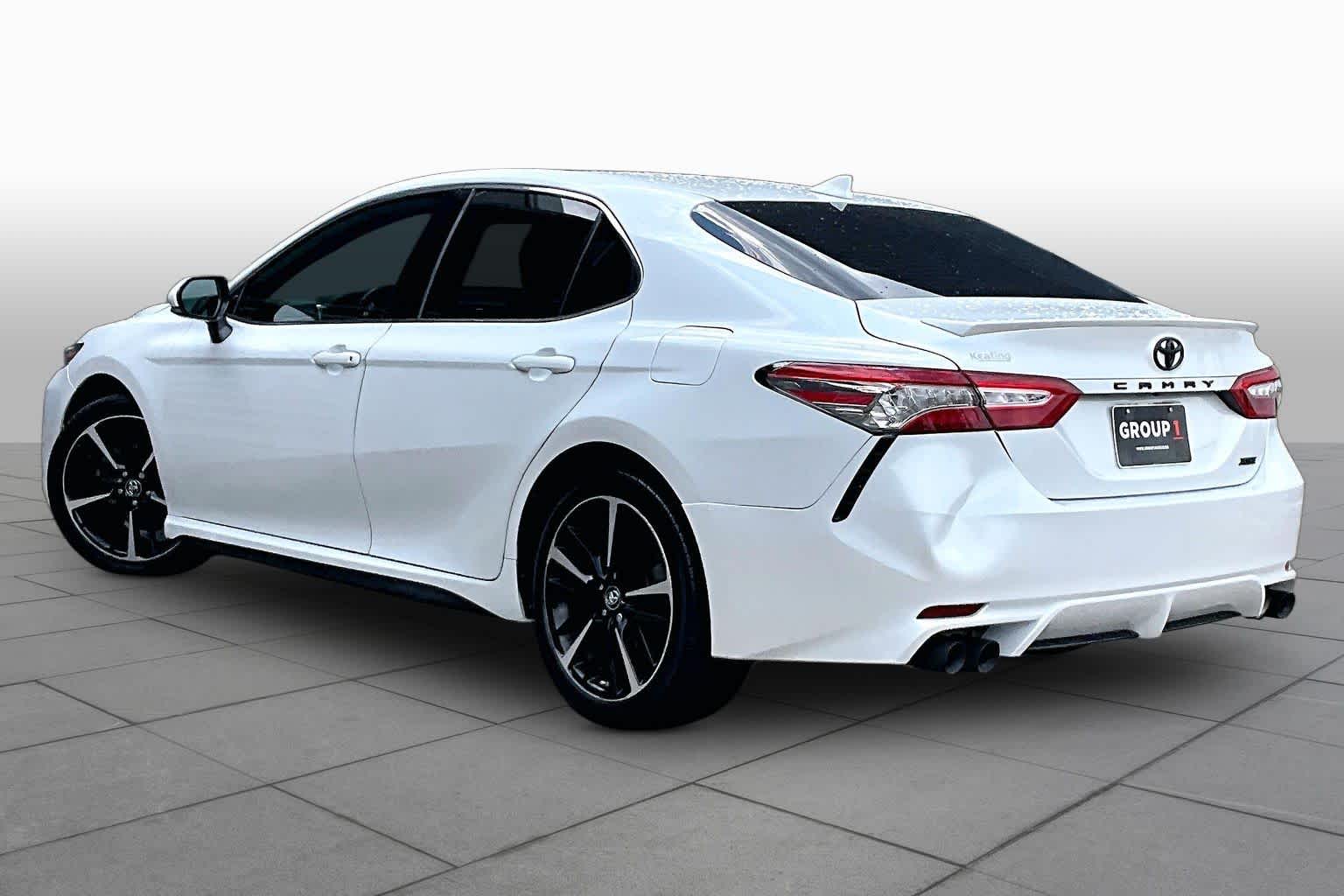 2019 Toyota Camry XSE Wind Chill Pearl at Group 1 Toyota Southwest