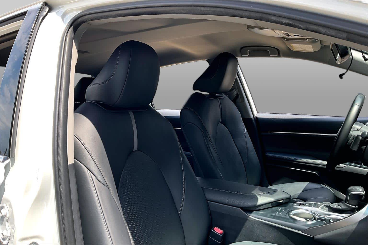 2019 Toyota Camry XSE Wind Chill Pearl at Group 1 Toyota Southwest