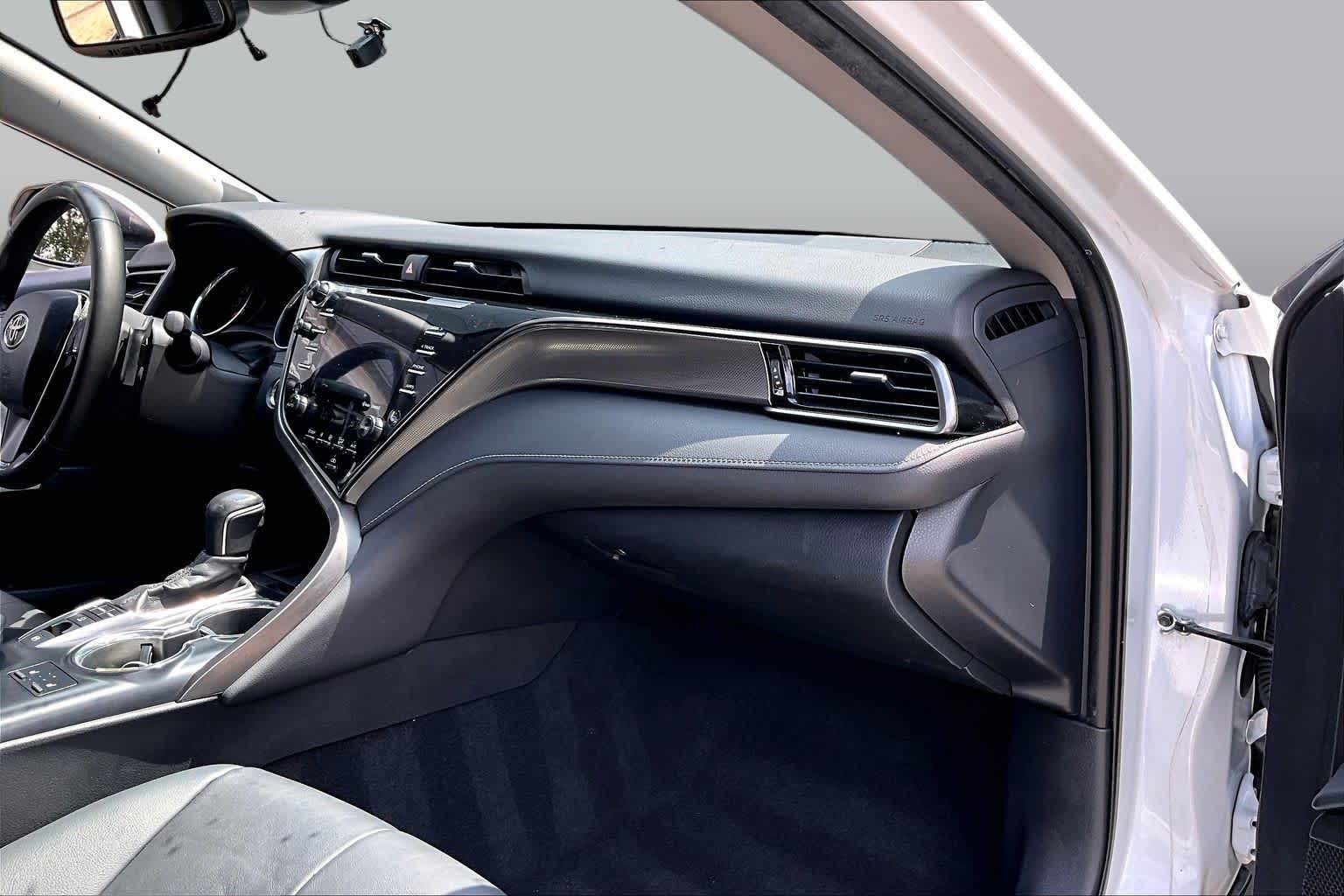2019 Toyota Camry XSE Wind Chill Pearl at Group 1 Toyota Southwest