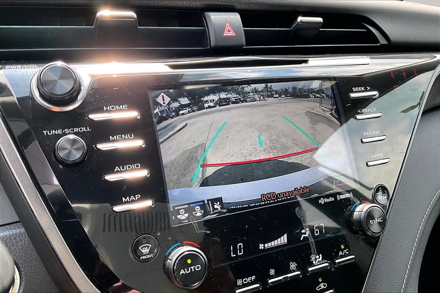 2019 Toyota Camry XSE Wind Chill Pearl at Group 1 Toyota Southwest