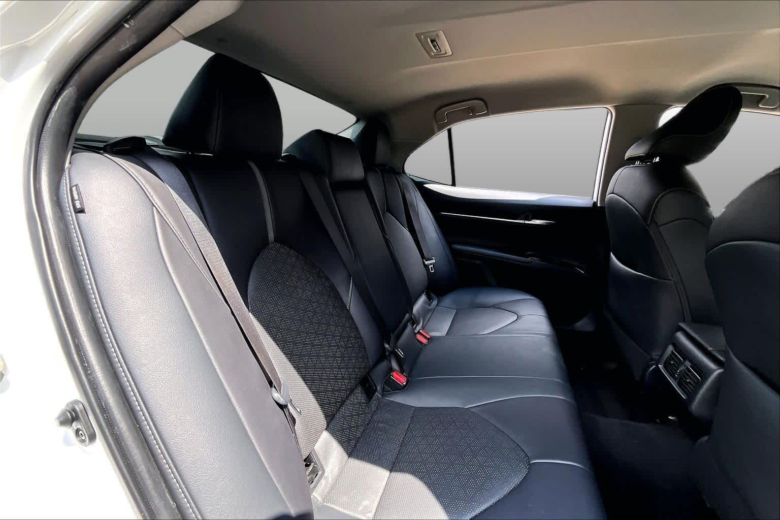 2019 Toyota Camry XSE Wind Chill Pearl at Group 1 Toyota Southwest