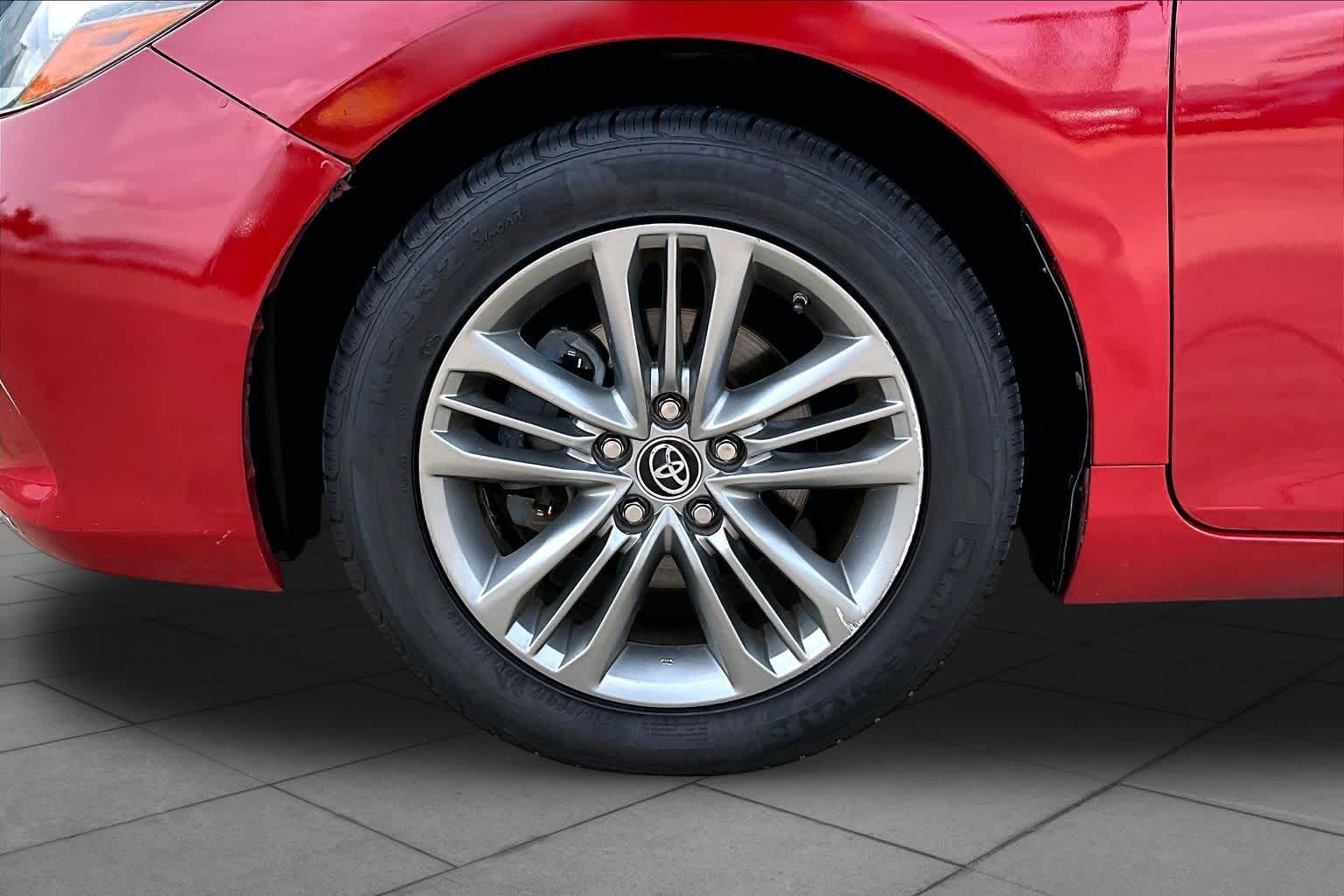 2016 Toyota Camry SE Ruby Flare Pearl at Mac Haik Ford