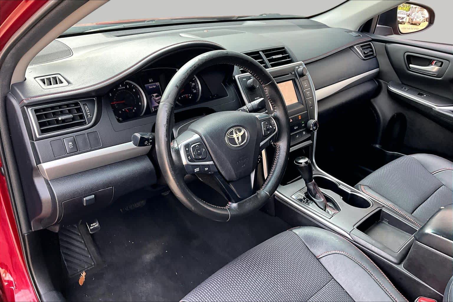 2016 Toyota Camry SE Ruby Flare Pearl at Mac Haik Ford