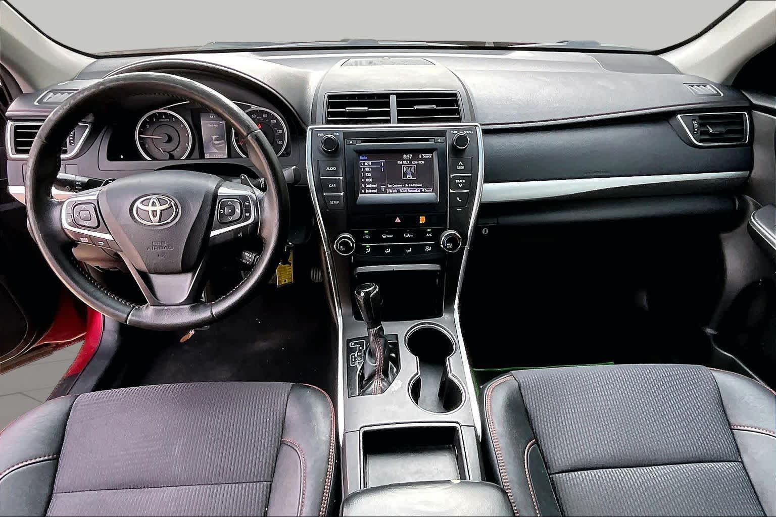 2016 Toyota Camry SE Ruby Flare Pearl at Mac Haik Ford