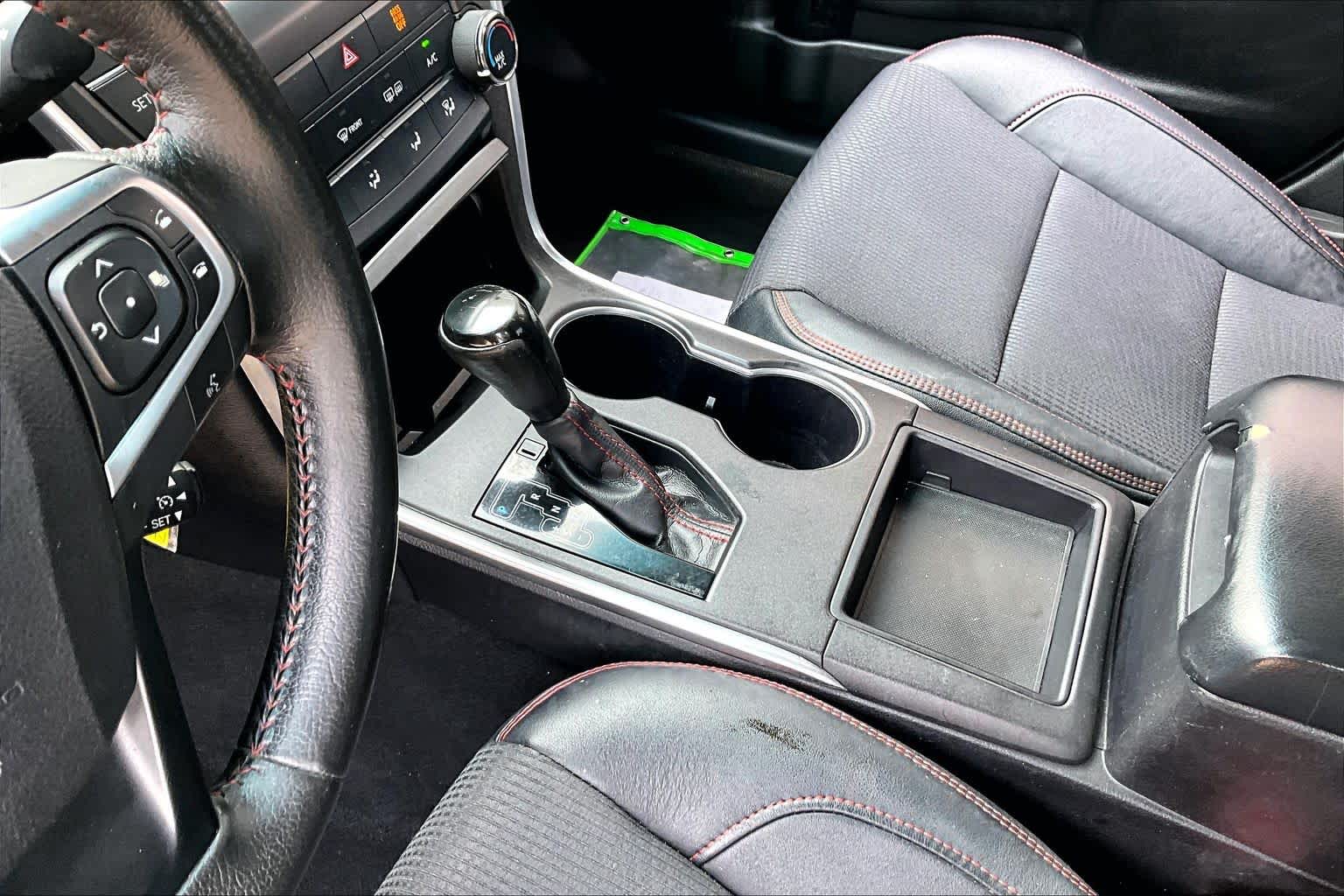 2016 Toyota Camry SE Ruby Flare Pearl at Mac Haik Ford