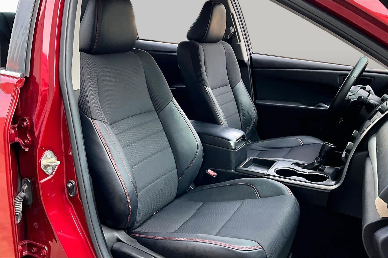 2016 Toyota Camry SE Ruby Flare Pearl at Mac Haik Ford