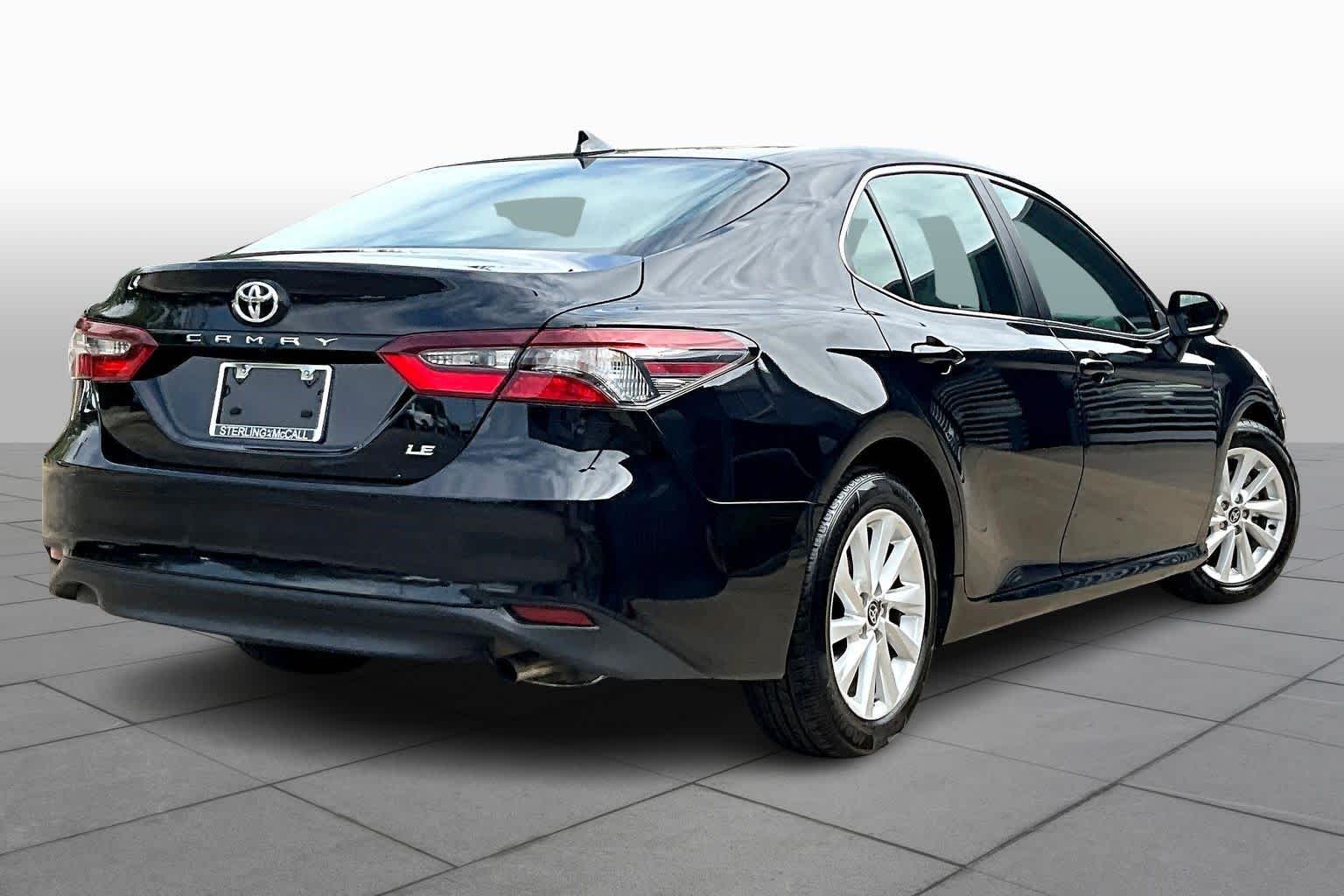 2024 Toyota Camry LE Midnight Black Metallic at Sterling McCall Nissan