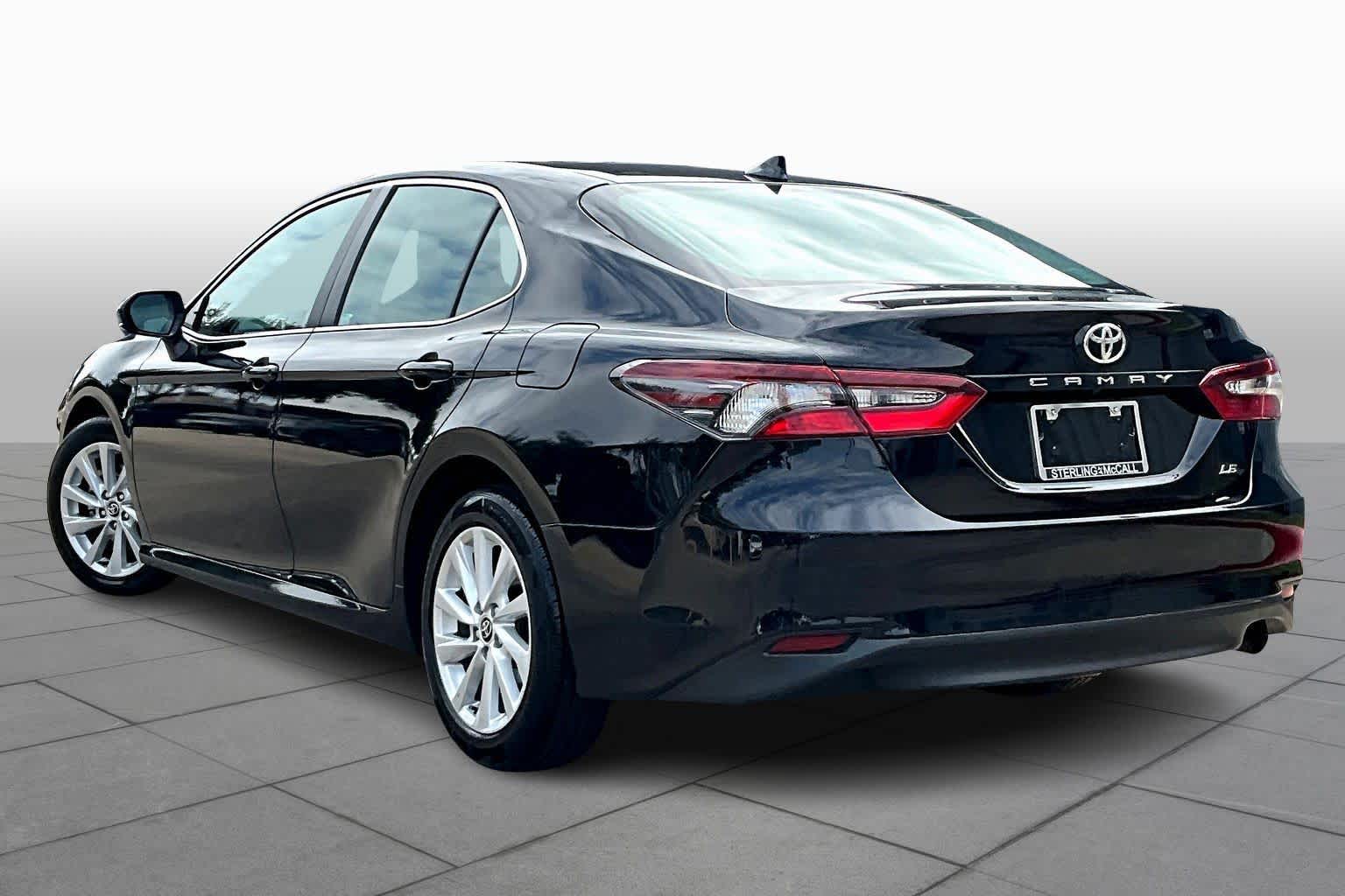 2024 Toyota Camry LE Midnight Black Metallic at Sterling McCall Nissan