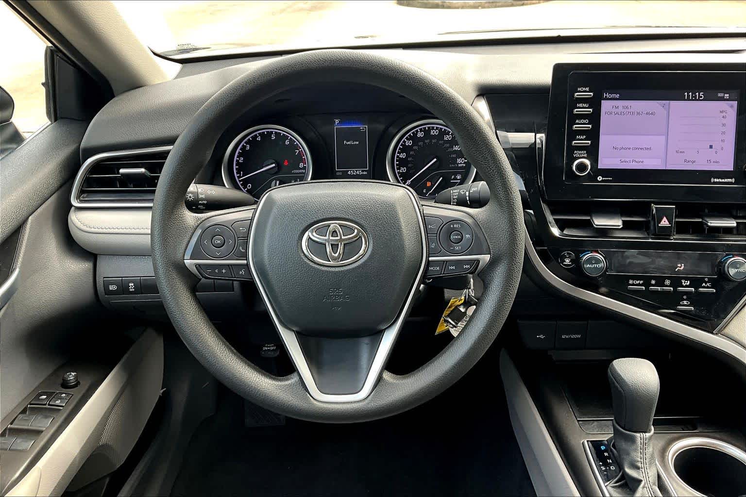2024 Toyota Camry LE Midnight Black Metallic at Sterling McCall Nissan