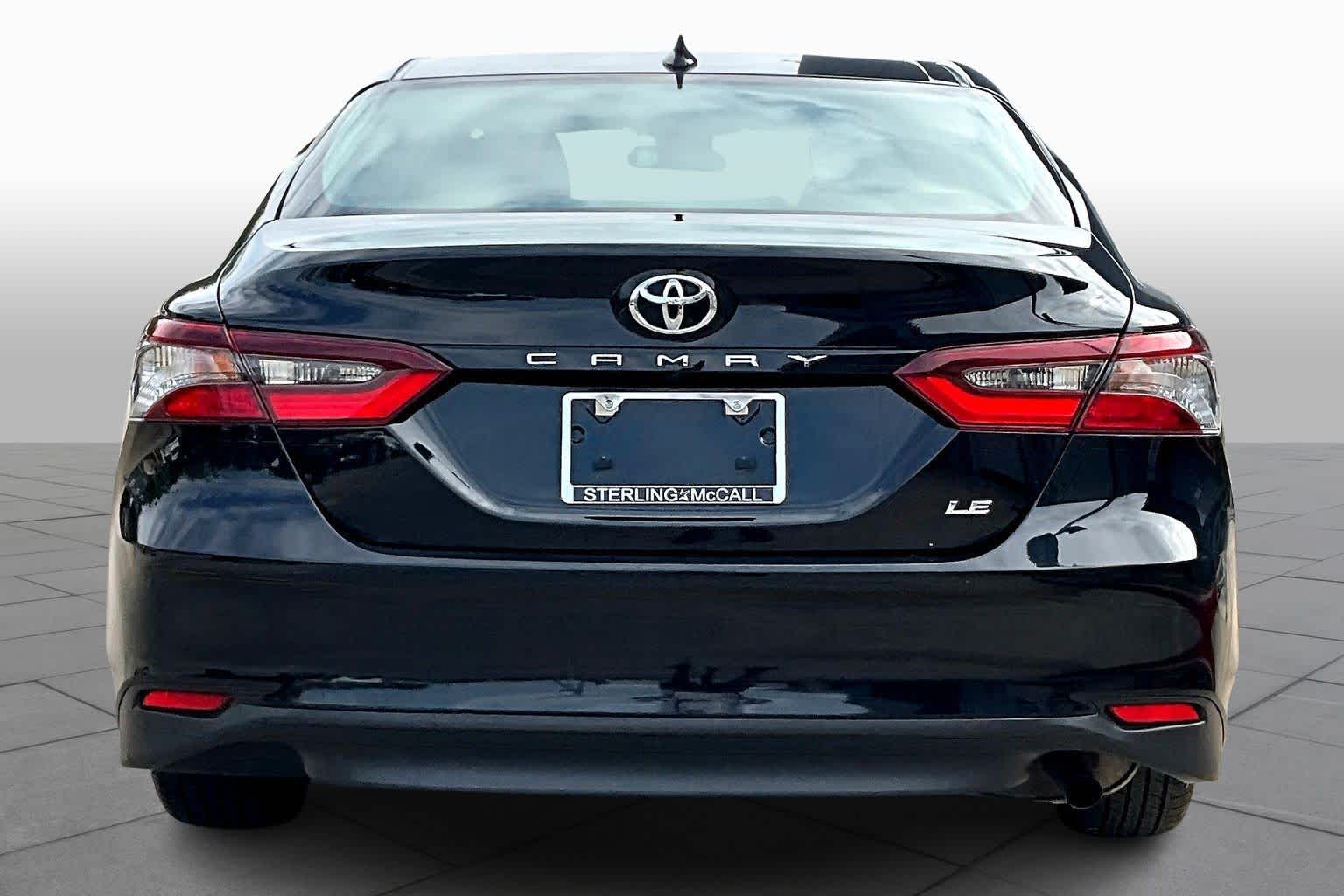 2024 Toyota Camry LE Midnight Black Metallic at Sterling McCall Nissan