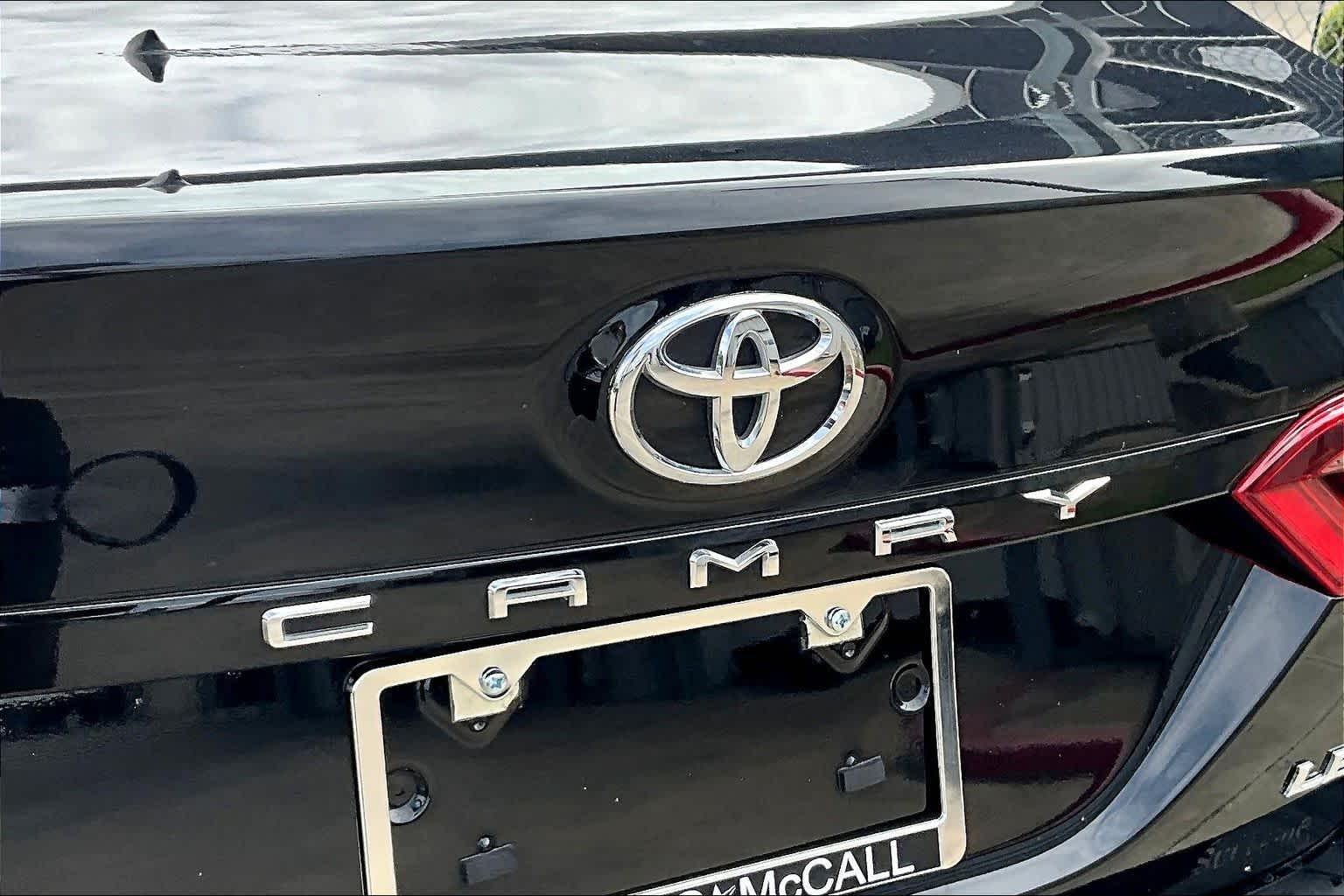 2024 Toyota Camry LE Midnight Black Metallic at Sterling McCall Nissan