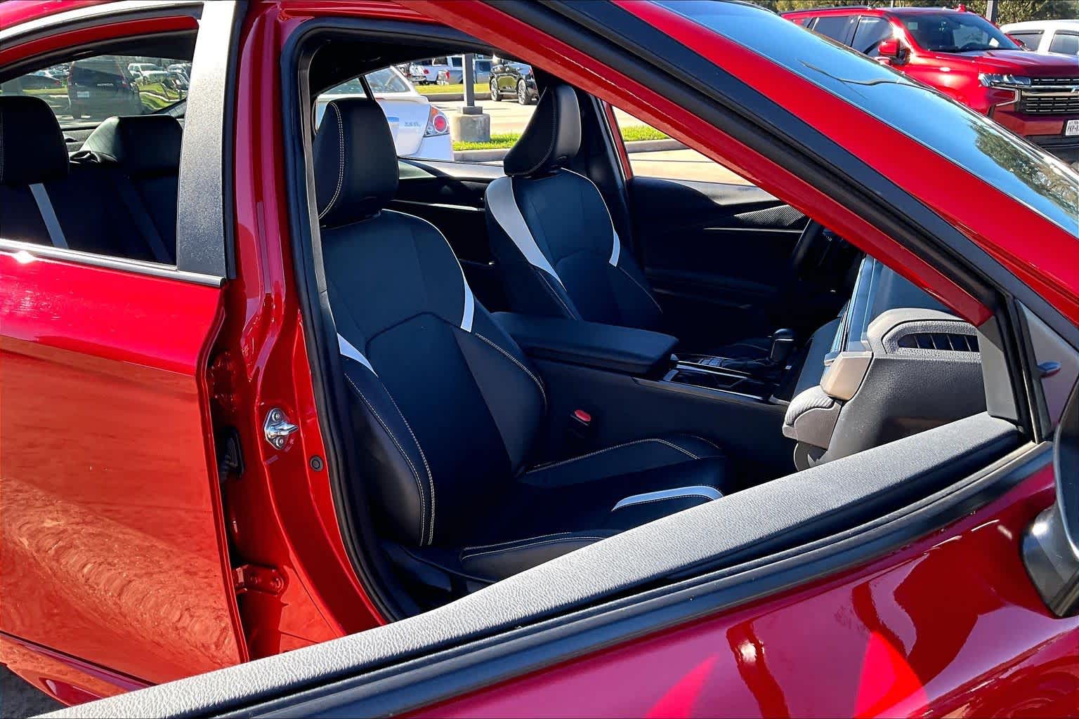 2025 Toyota Camry SE Supersonic Red at Lexus of Clear Lake