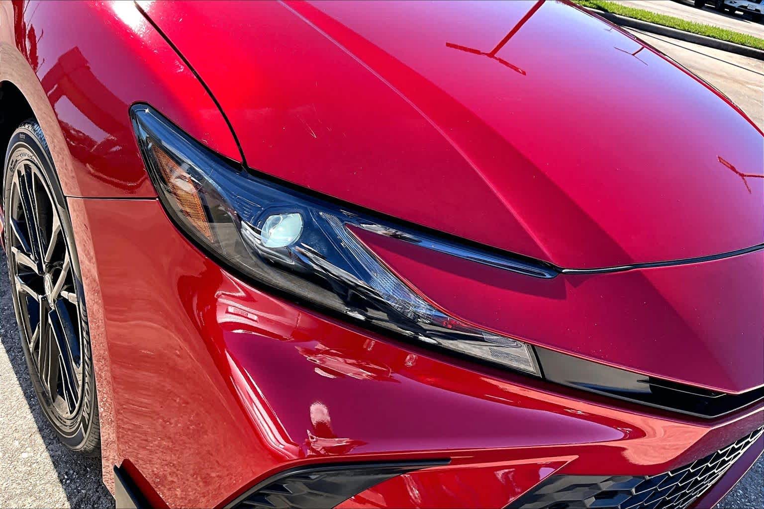 2025 Toyota Camry SE Supersonic Red at Lexus of Clear Lake