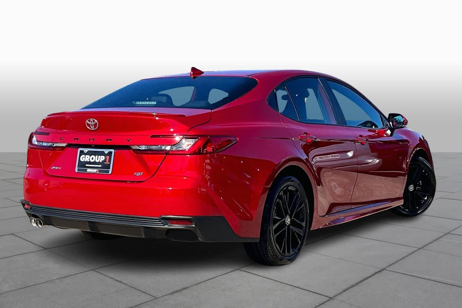 2025 Toyota Camry SE Supersonic Red at Lexus of Clear Lake