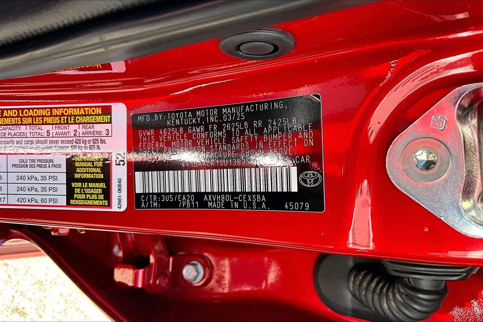 2025 Toyota Camry SE Supersonic Red at Lexus of Clear Lake