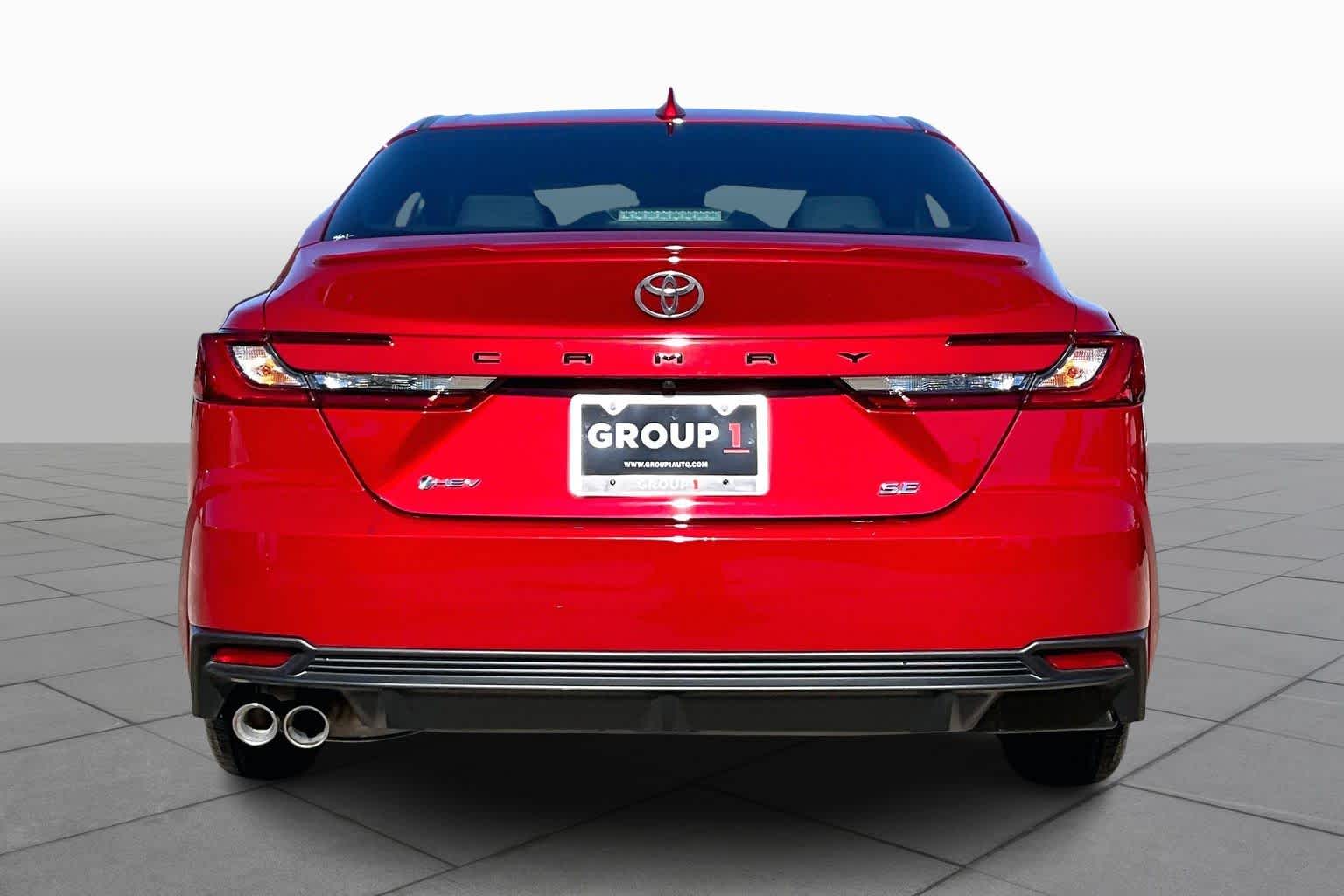 2025 Toyota Camry SE Supersonic Red at Lexus of Clear Lake