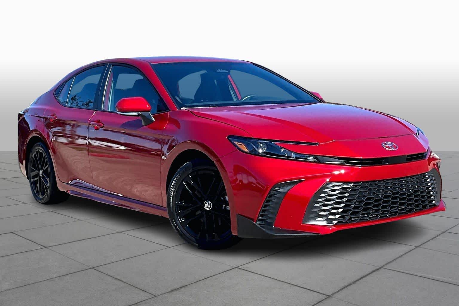 2025 Toyota Camry SE Supersonic Red at Lexus of Clear Lake