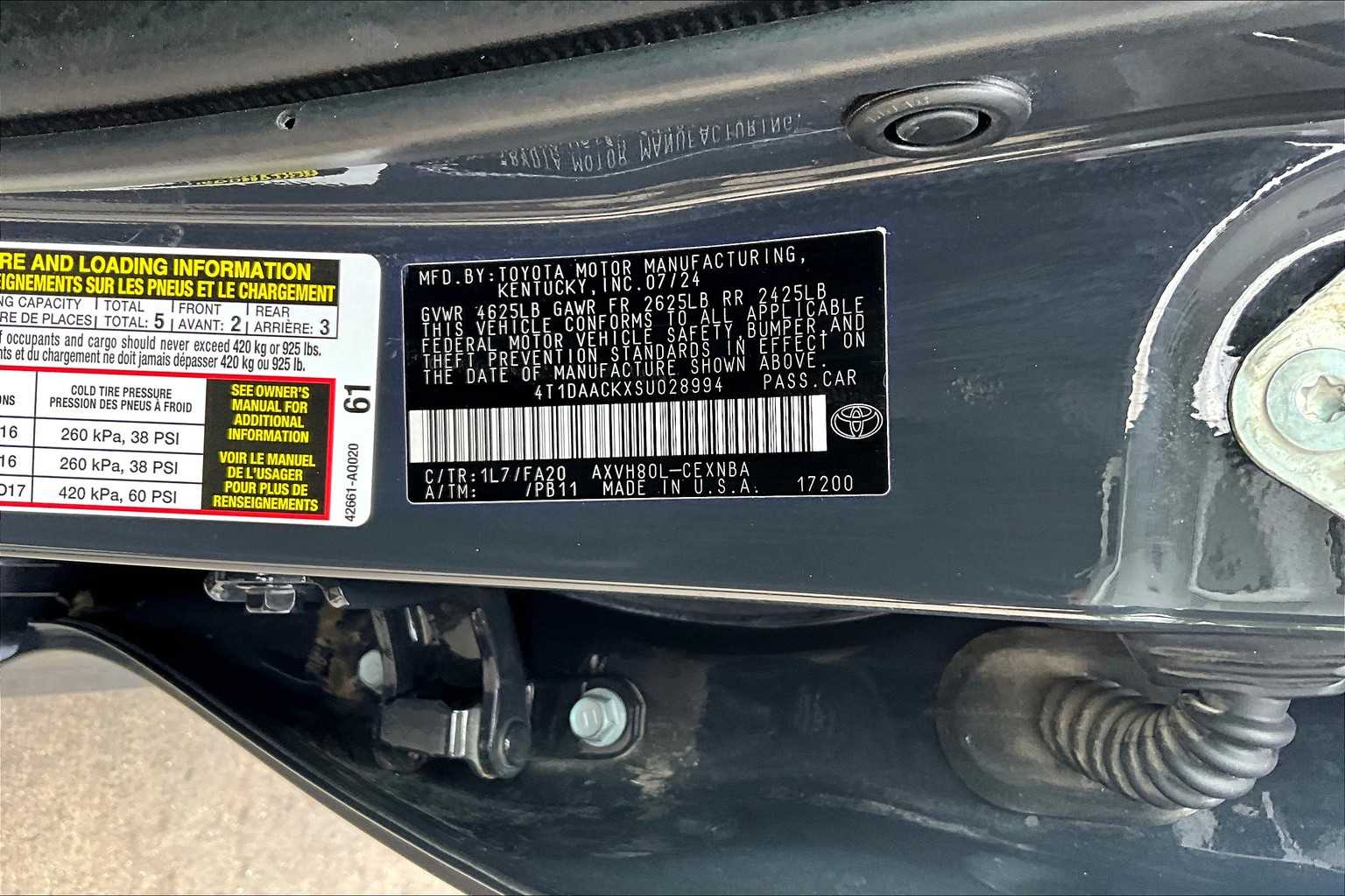 2025 Toyota Camry LE Underground at AutoNation Chrysler Jeep Dodge Ram Spring