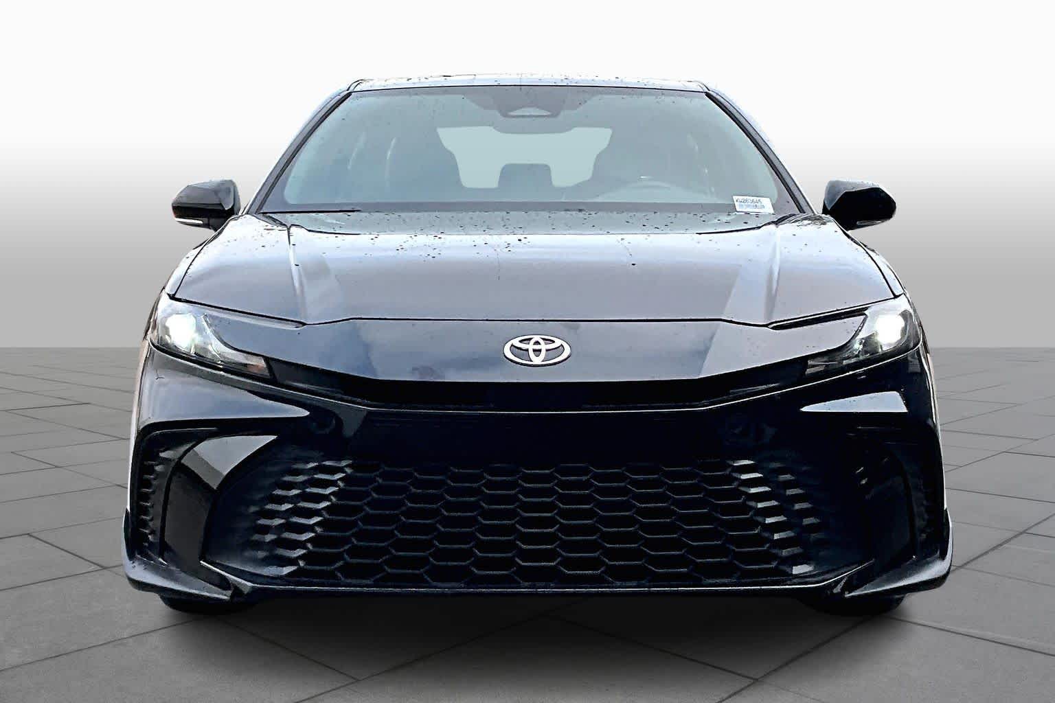 2025 Toyota Camry SE Midnight Black Metallic at AutoNation Toyota Gulf Fwy
